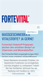 Mobile Screenshot of fortevital.ch